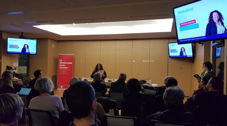 Sandrine Barrière, présidente d'Appuy Créateurs et administratrice de l'Urscop